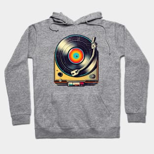 vinyl record player Hoodie